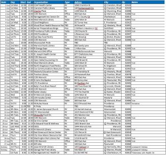 2025 June Outreach Calendar