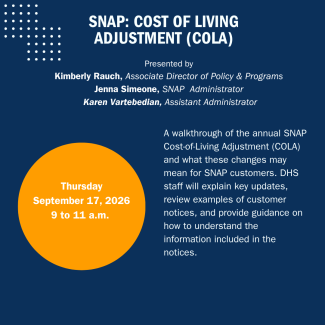 SNAP webinar
